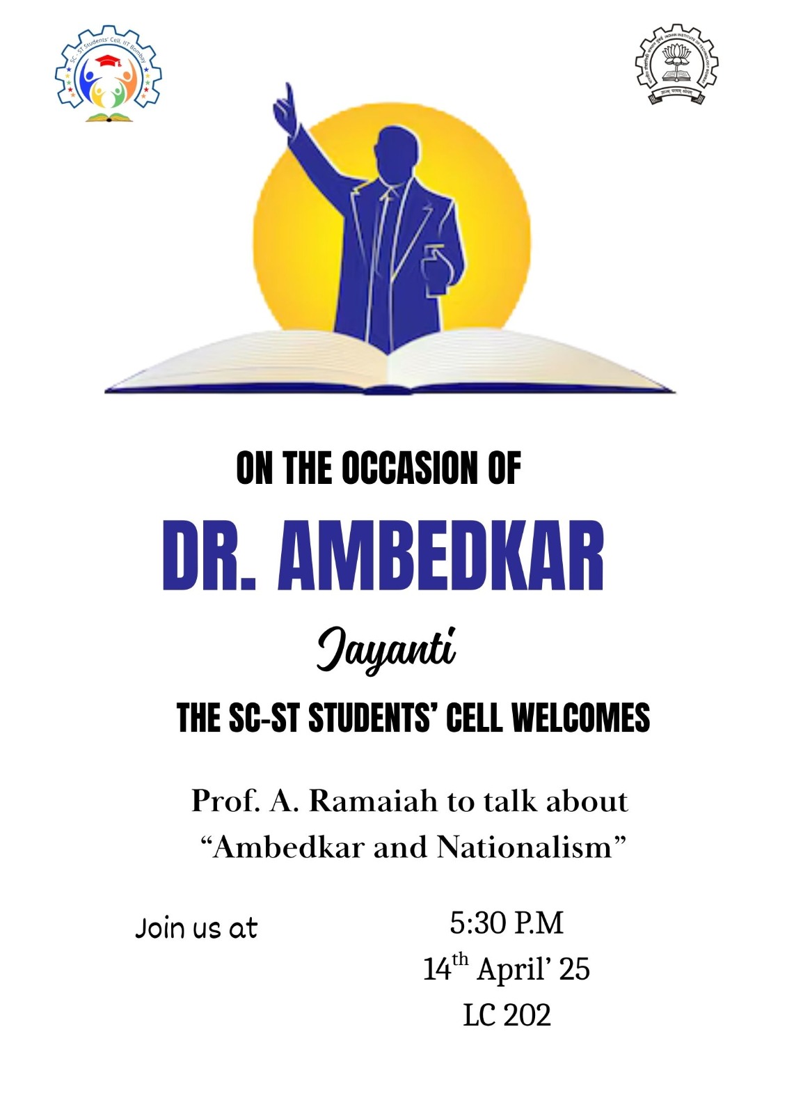 SC/ST Cell Ambedkar jayanti 2025