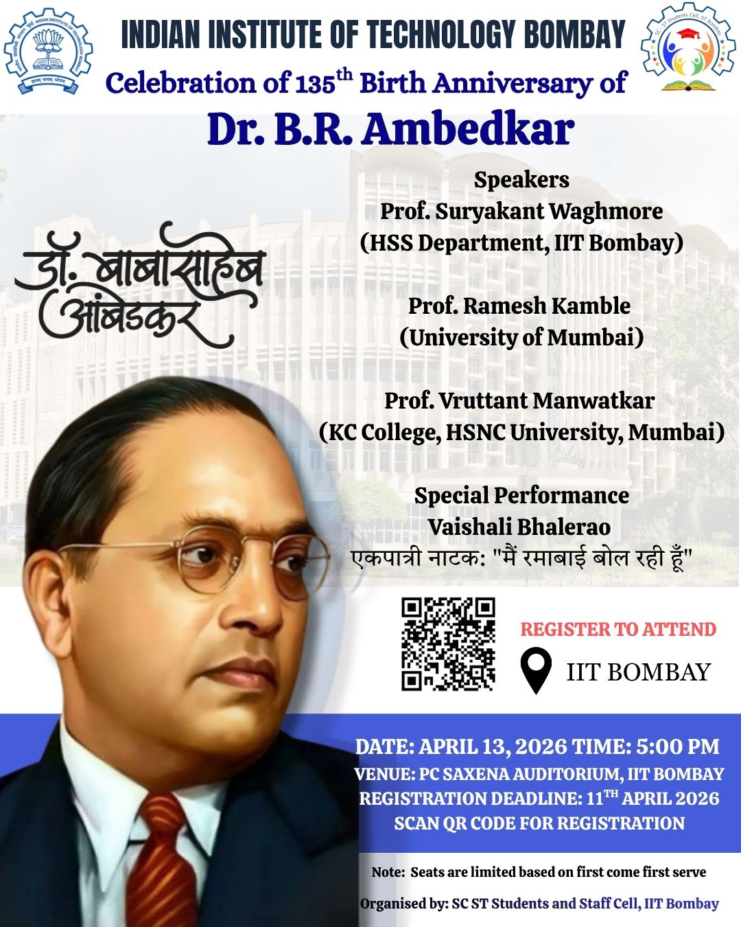 135th Birth Anniversary of Dr. B.R. Ambedkar